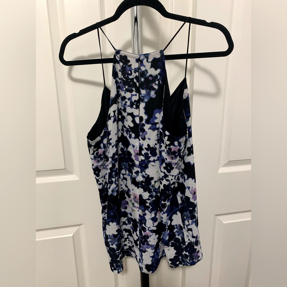 EXPRESS floral Racerback cami - Picture 2 of 4